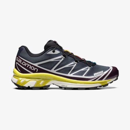 Salomon XT-6 Mens Sneakers Black/Navy | Salomon South Africa